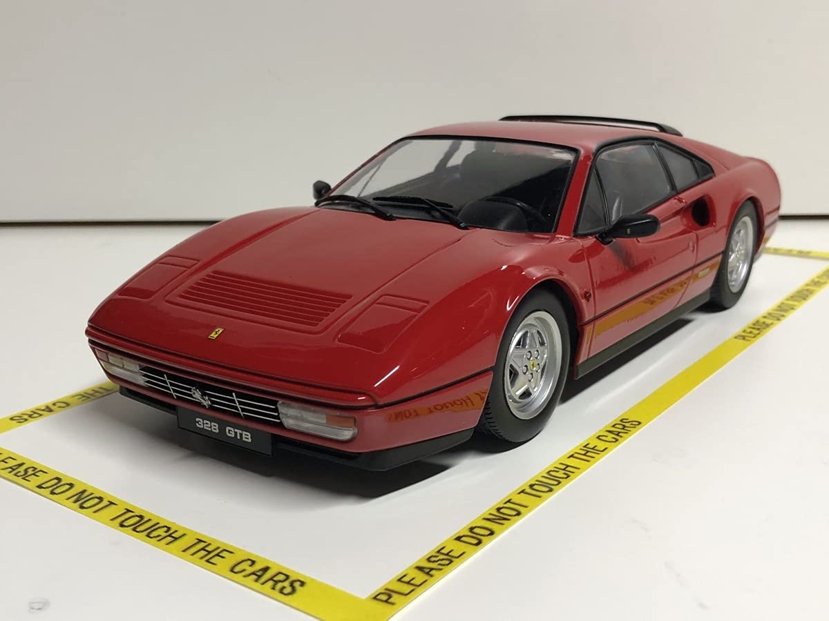 Amazon | KKscale 1/18 Ferrari 328 GTB レッド ダイキャスト製